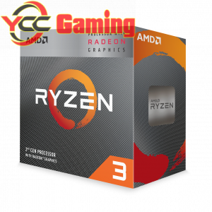 Bộ vi xử lí AMD Ryzen 3 3200G/4 nhân 4 luồng/xung nhịp/turbo 4.0 GHz.Vega8.Chơi game không cần card rời.