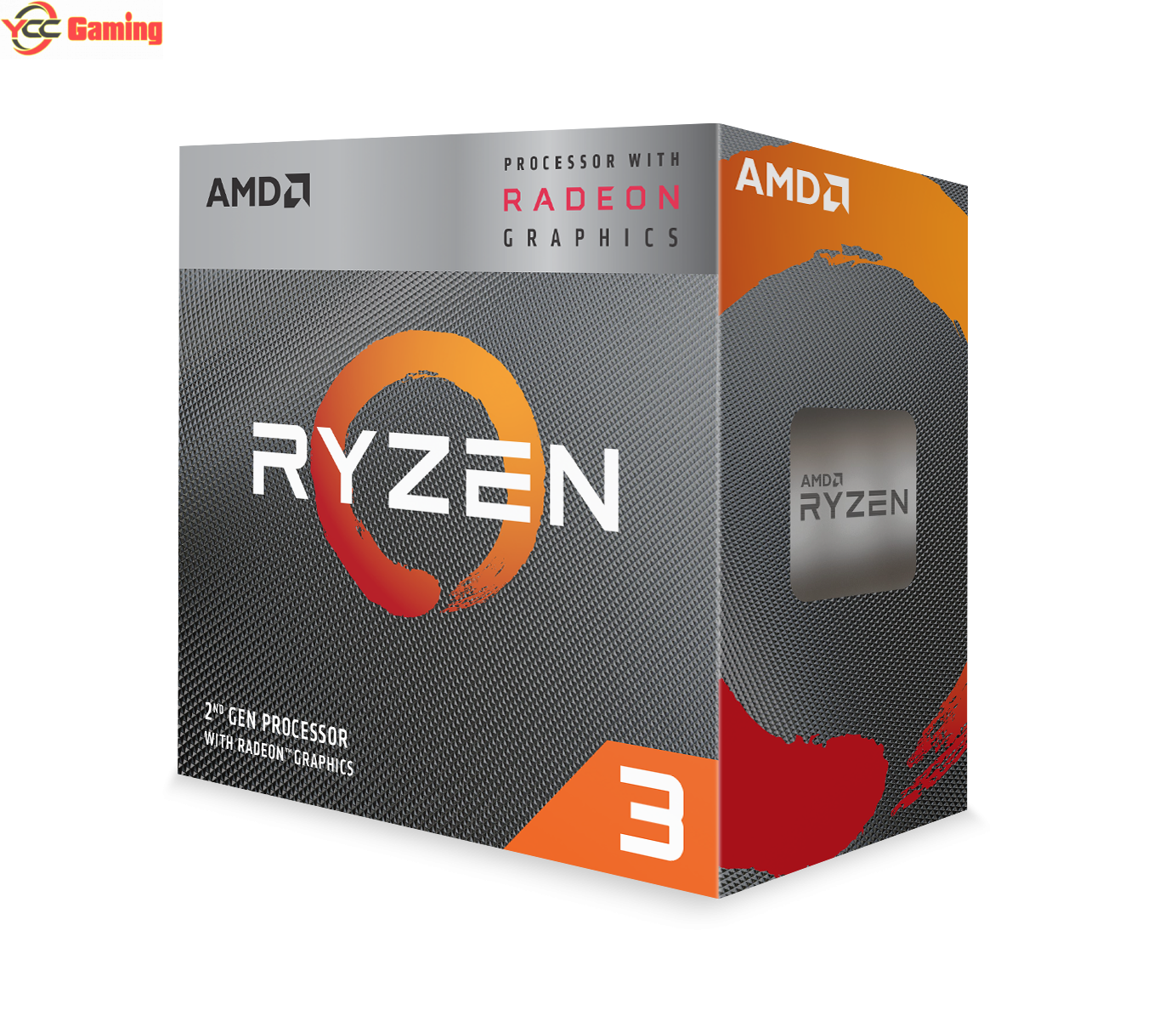 Bộ vi xử lí AMD Ryzen 3 3200G/4 nhân 4 luồng/xung nhịp/turbo 4.0 GHz.Vega8.Chơi game không cần card rời.