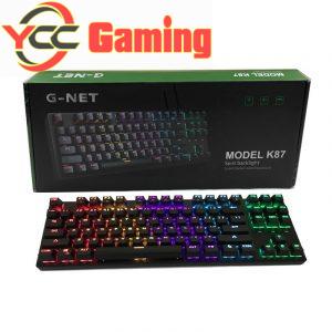Bàn phím Gnet K87 mini Blue Switch