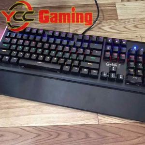 Bàn phím cơ Gnet LK718 Led Rainbow - Blue Switch