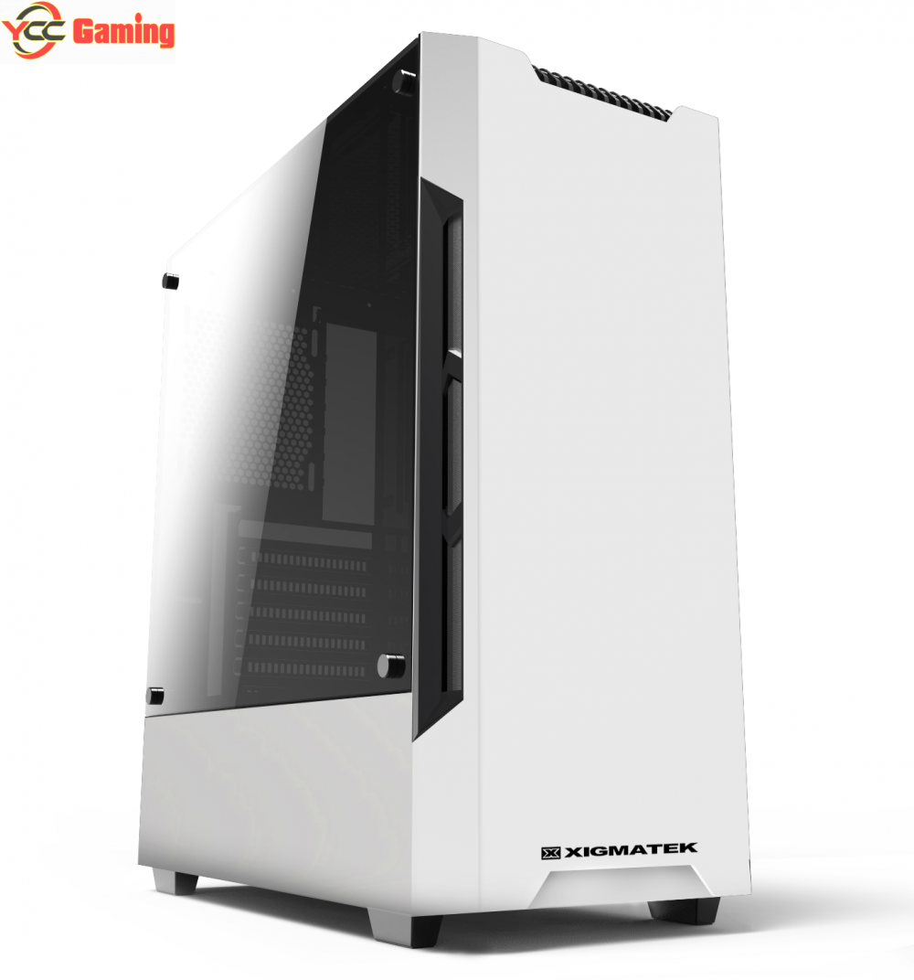 Vỏ cây máy tính Xigmatek Nemesis Trắng.