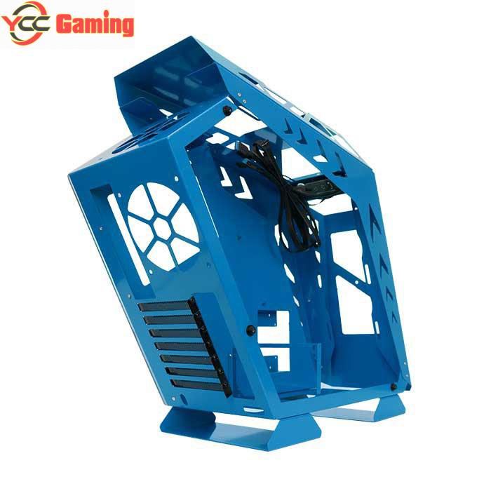 Thùng máy Case PCCOOLER CPS-A02 Blue (No Fan) - Ảnh 6