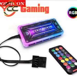 BỘ HUB KẾT NỐI NGUỒN VÀ ĐIỀU KHIỂN FAN RGB COOLMOON