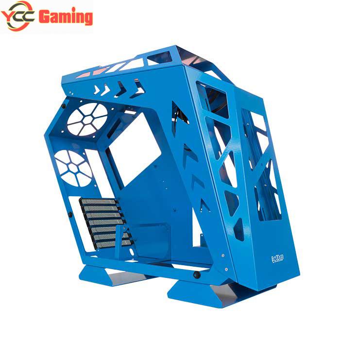 Thùng máy Case PCCOOLER CPS-A02 Blue (No Fan) - Ảnh 5