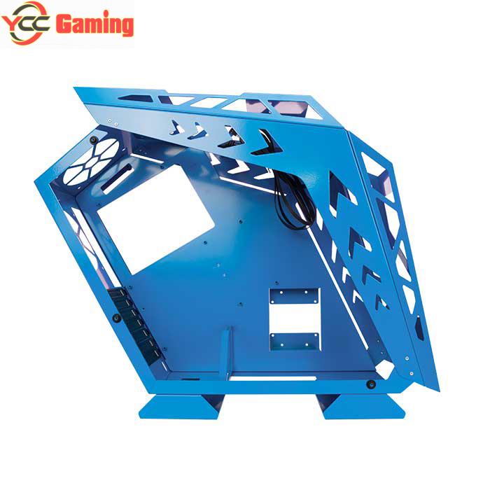Thùng máy Case PCCOOLER CPS-A02 Blue (No Fan) - Ảnh 4