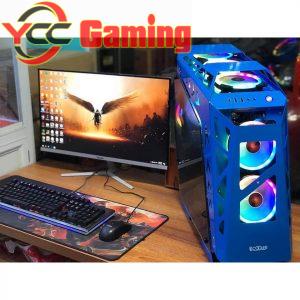 Thùng máy Case PCCOOLER CPS-A02 Blue (No Fan)