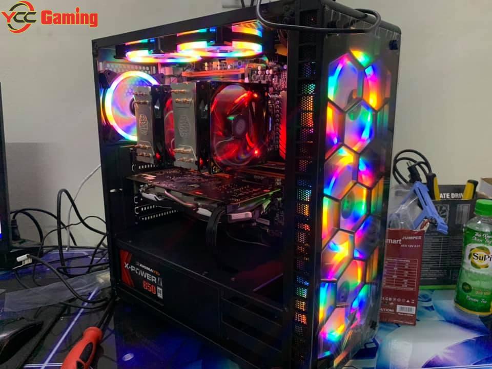 Bộ Máy Tính Cấu Hình Khủng Dual Xeon E5 2689 16 nhân 32 luồng Chuyên làm đồ họa 4K,Chơi game giả lập