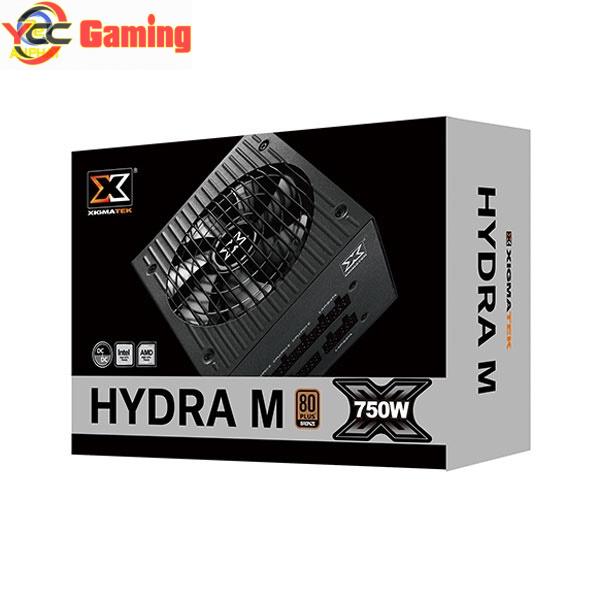 Nguồn máy tính Xigmatek HYDRA M 750 (EN44221) - 80PLUS BRONZE, 100% CÁP RỜI - DẠNG DẸT