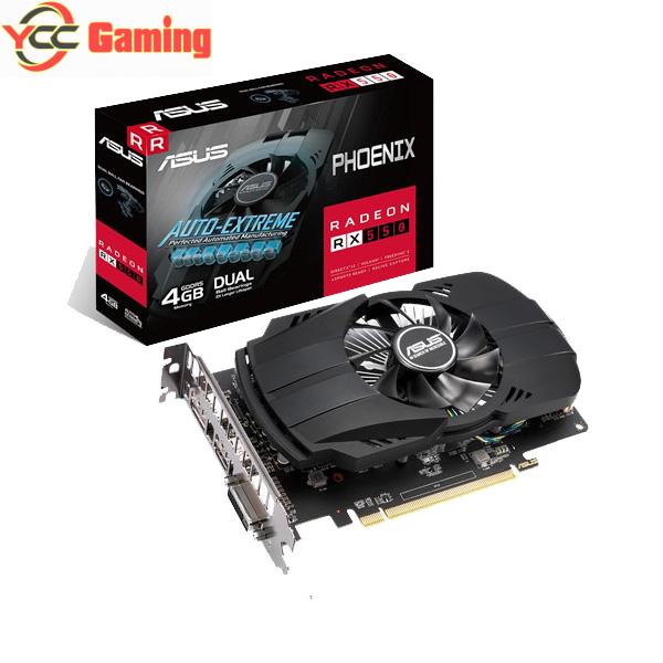 Card màn hình ASUS RX 550 4GB GDDR5 (PH-RX550-4G-EVO)