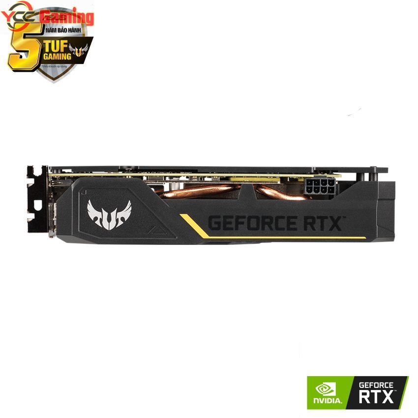 Card màn hình Asus TUF RTX 2060-O6G GAMING (6GB GDDR6, 192-bit, DVI+HDMI+DP, 1x8-pin) - Ảnh 6