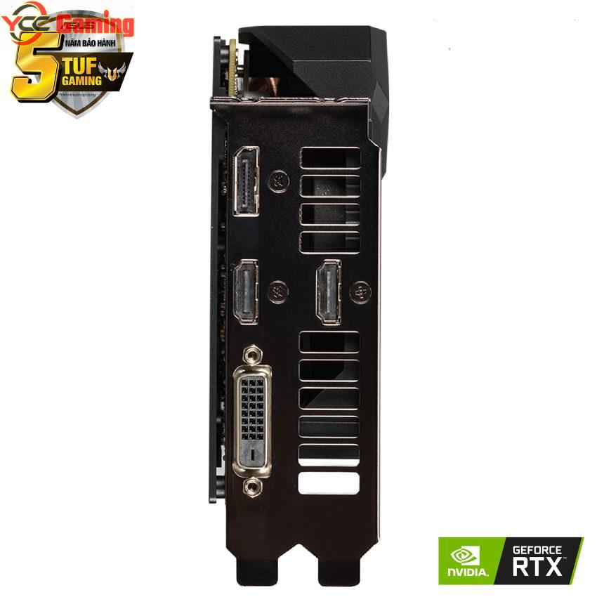 Card màn hình Asus TUF RTX 2060-O6G GAMING (6GB GDDR6, 192-bit, DVI+HDMI+DP, 1x8-pin) - Ảnh 7