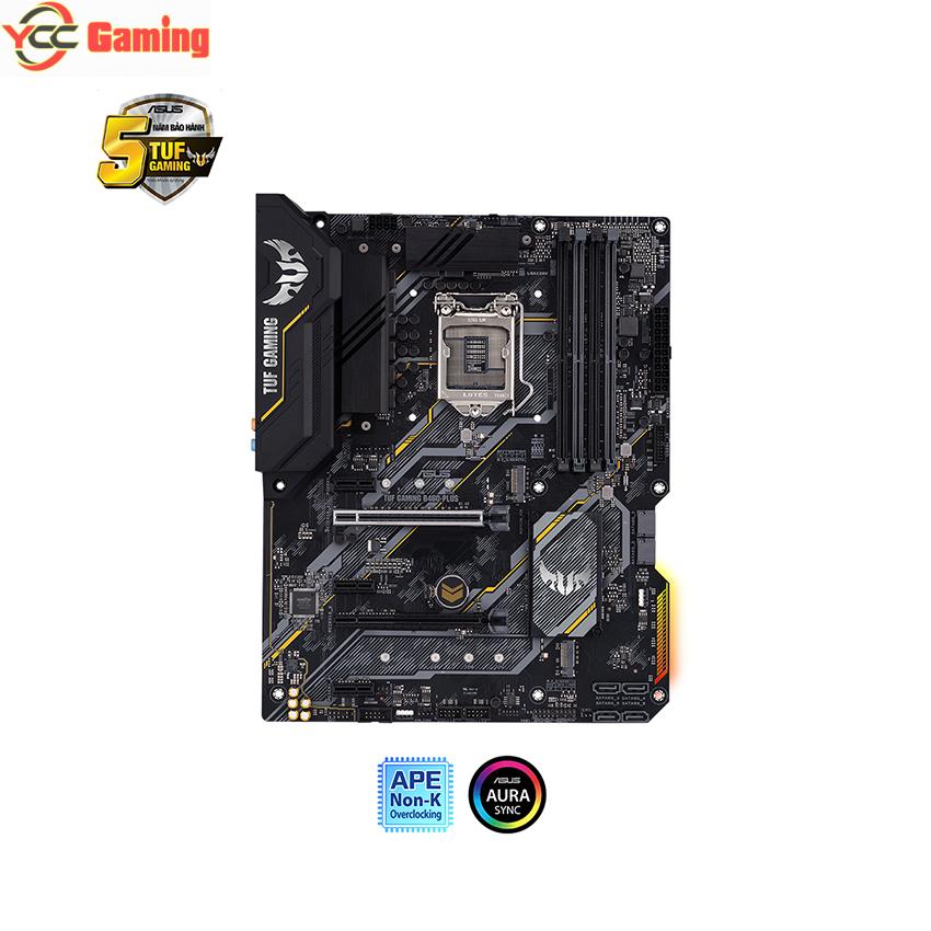 Mainboard ASUS TUF GAMING B460-PLUS (Intel B460, Socket 1200, ATX, 4 khe Ram DDR4) - Ảnh 4