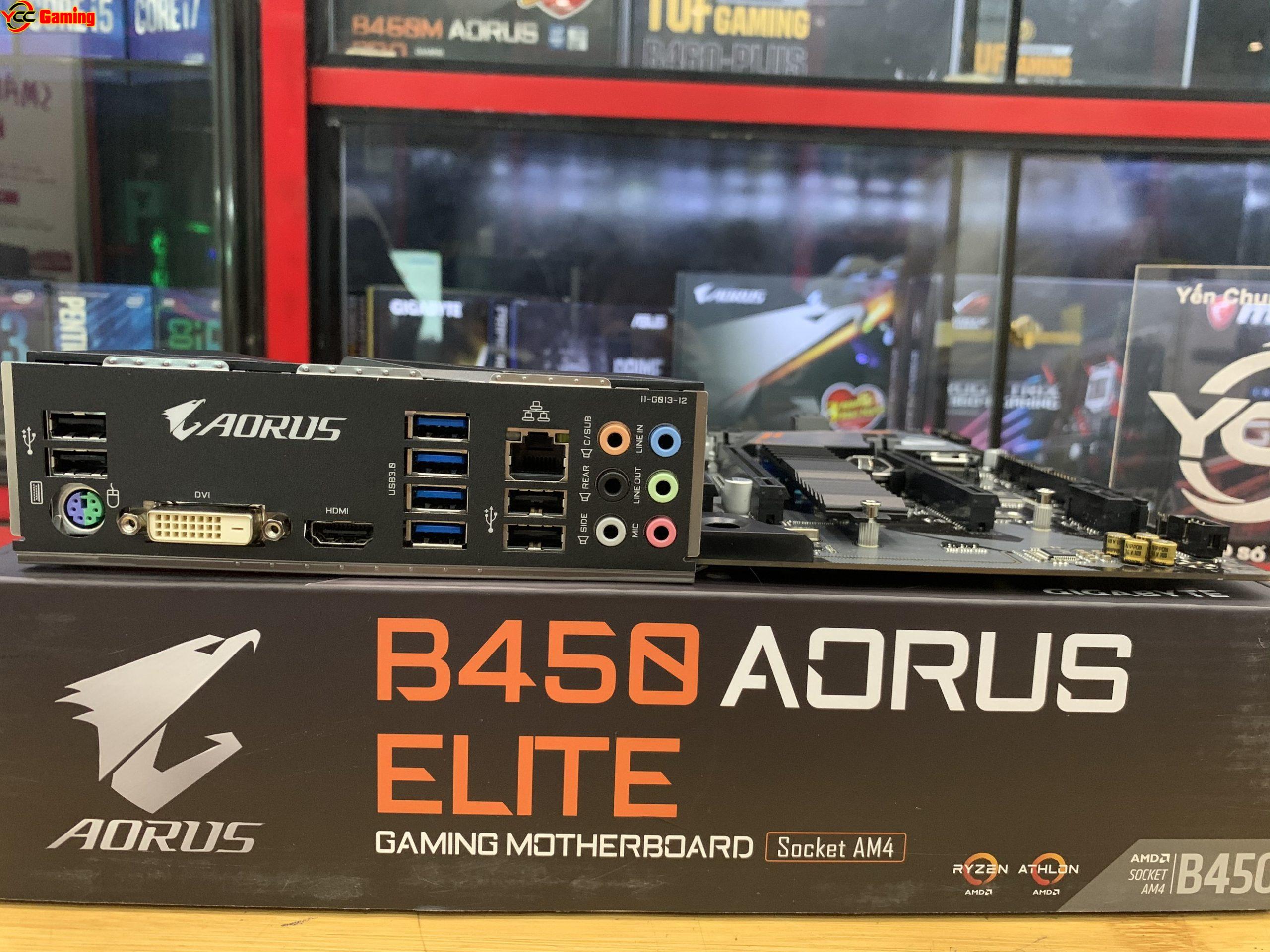 Mainboard GIGABYTE B450 AORUS ELITE - Ảnh 2