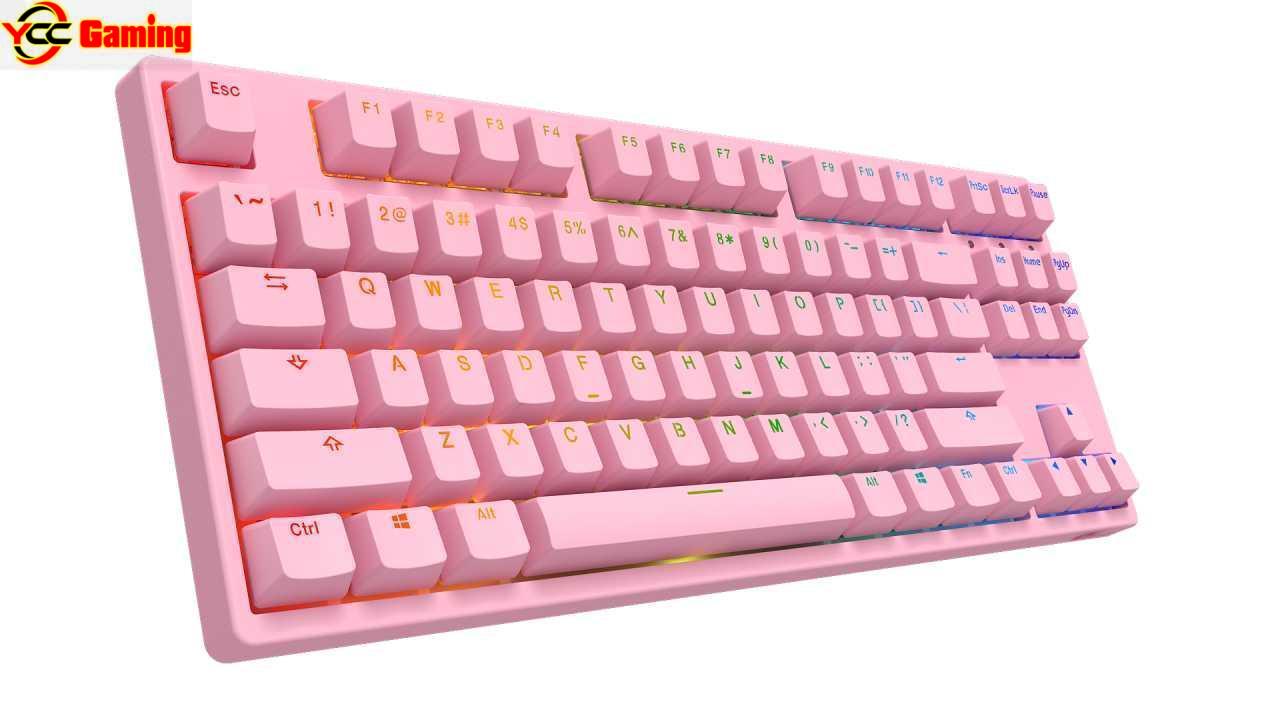Bàn phím AKKO 3087S RGB – Pink (Cherry switch) - Ảnh 5