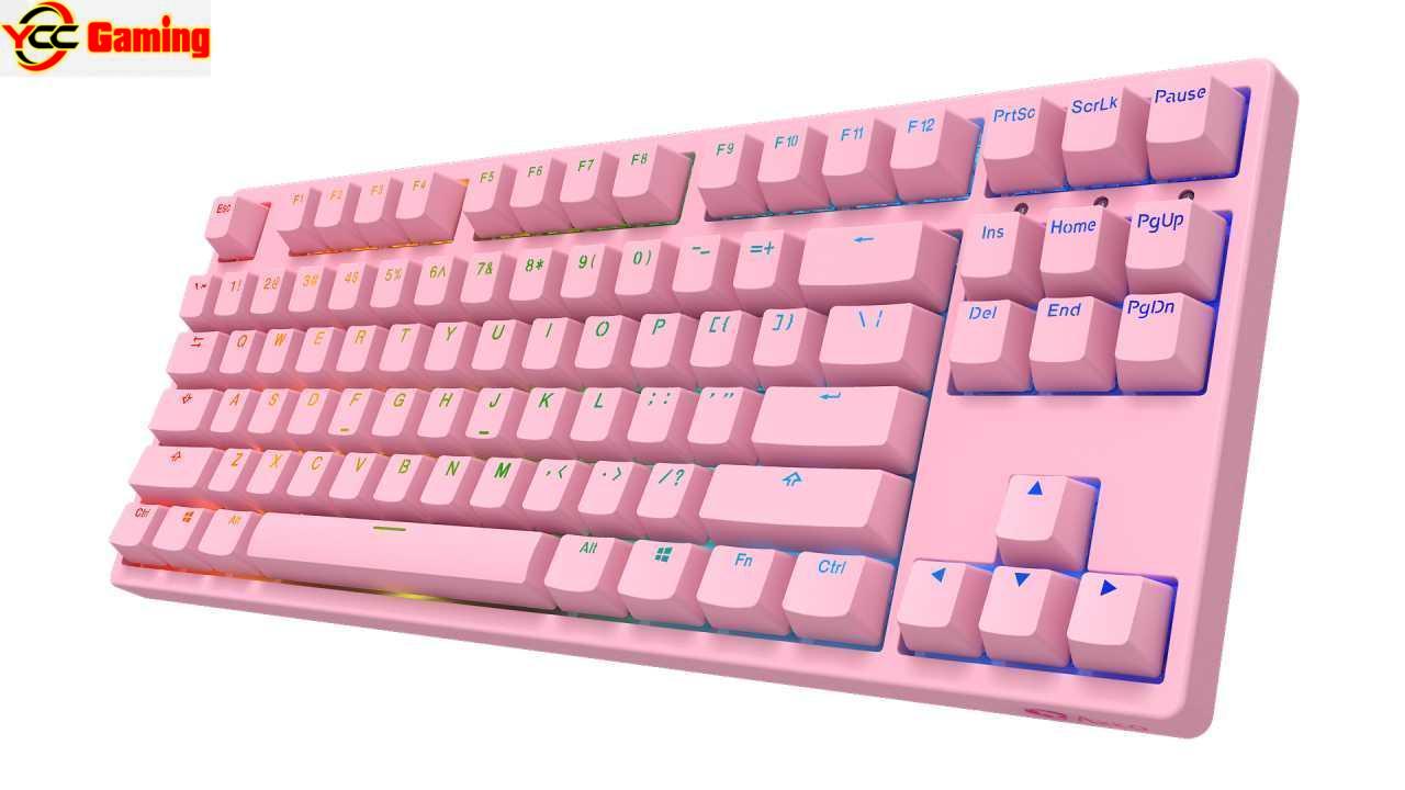 Bàn phím AKKO 3087S RGB – Pink (Cherry switch) - Ảnh 3