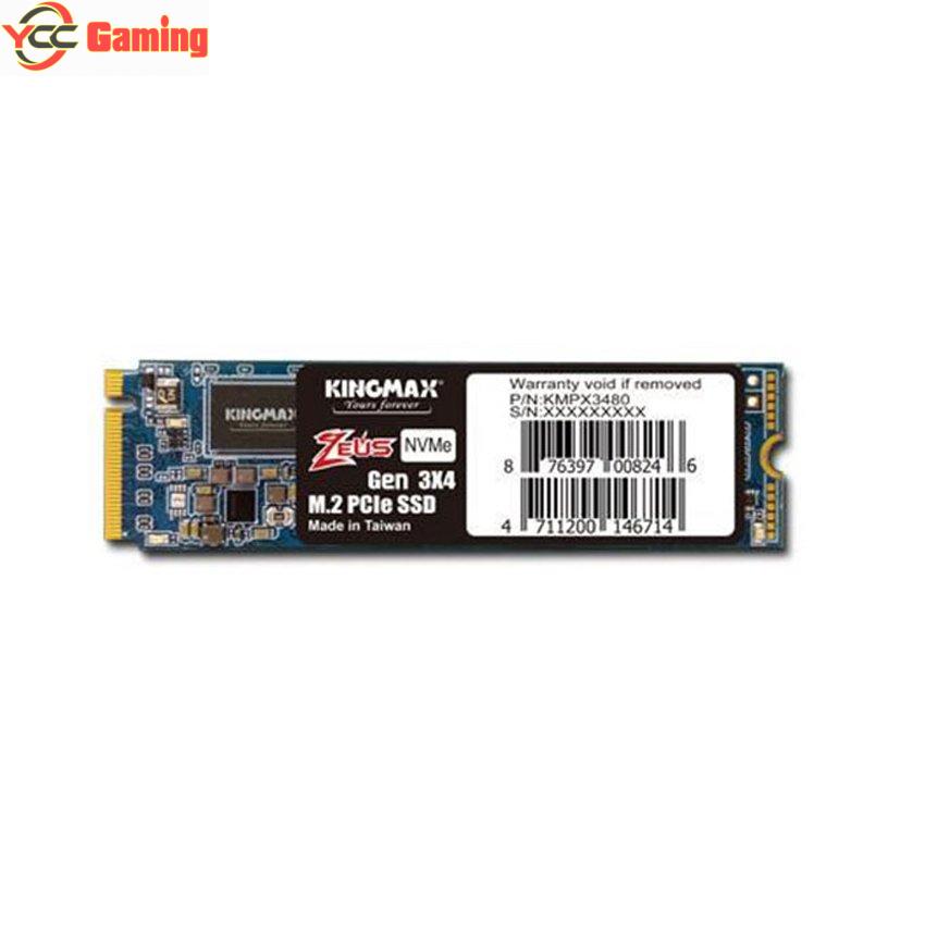 Ổ cứng SSD Kingmax Zeus PX3480 256GB M.2 2280 PCIe NVMe Gen 3x4