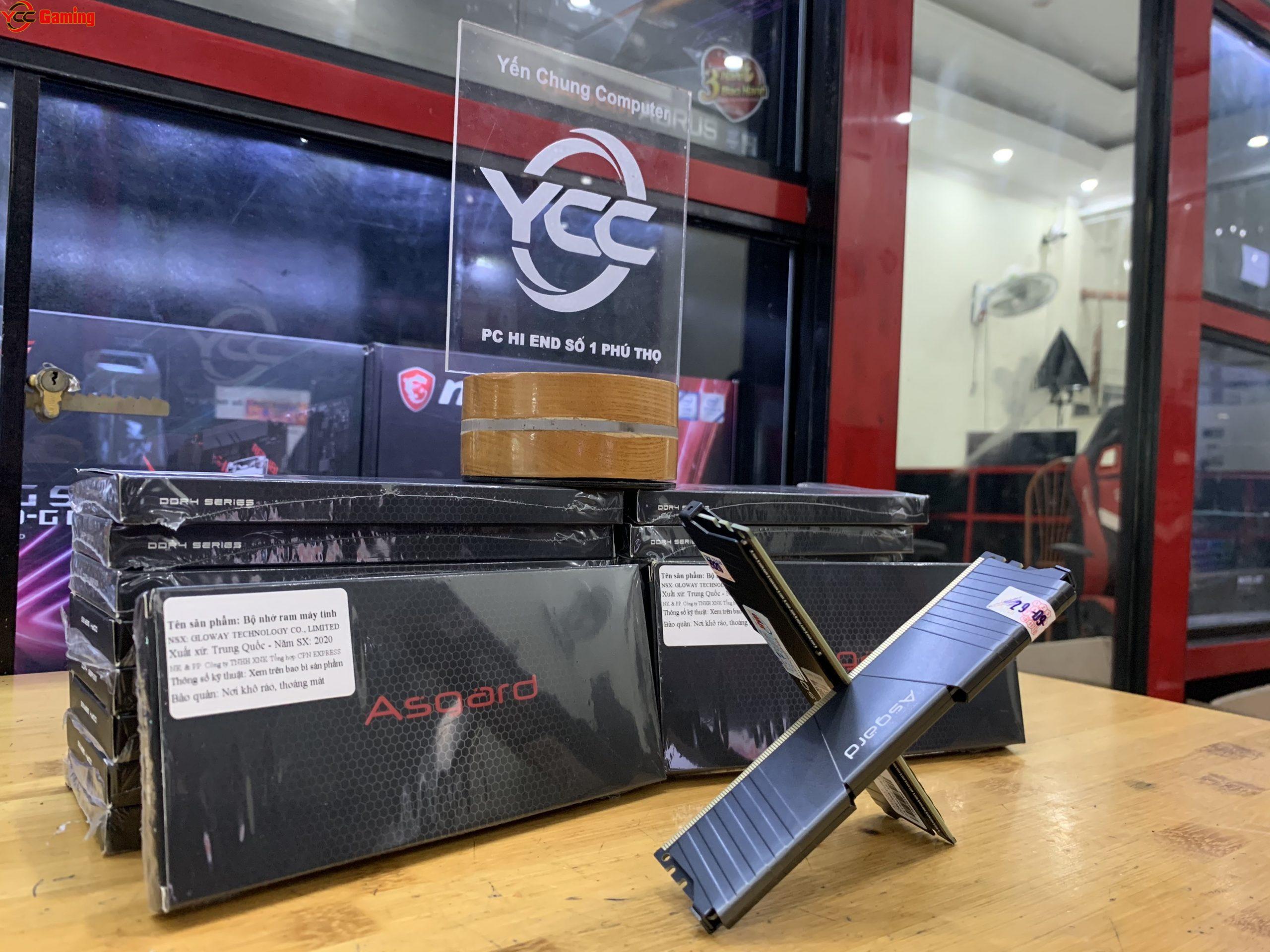 Ram Asgard DDR4 8GB buss 2666 Tản thép.Ram giá rẻ dành cho người chơi game