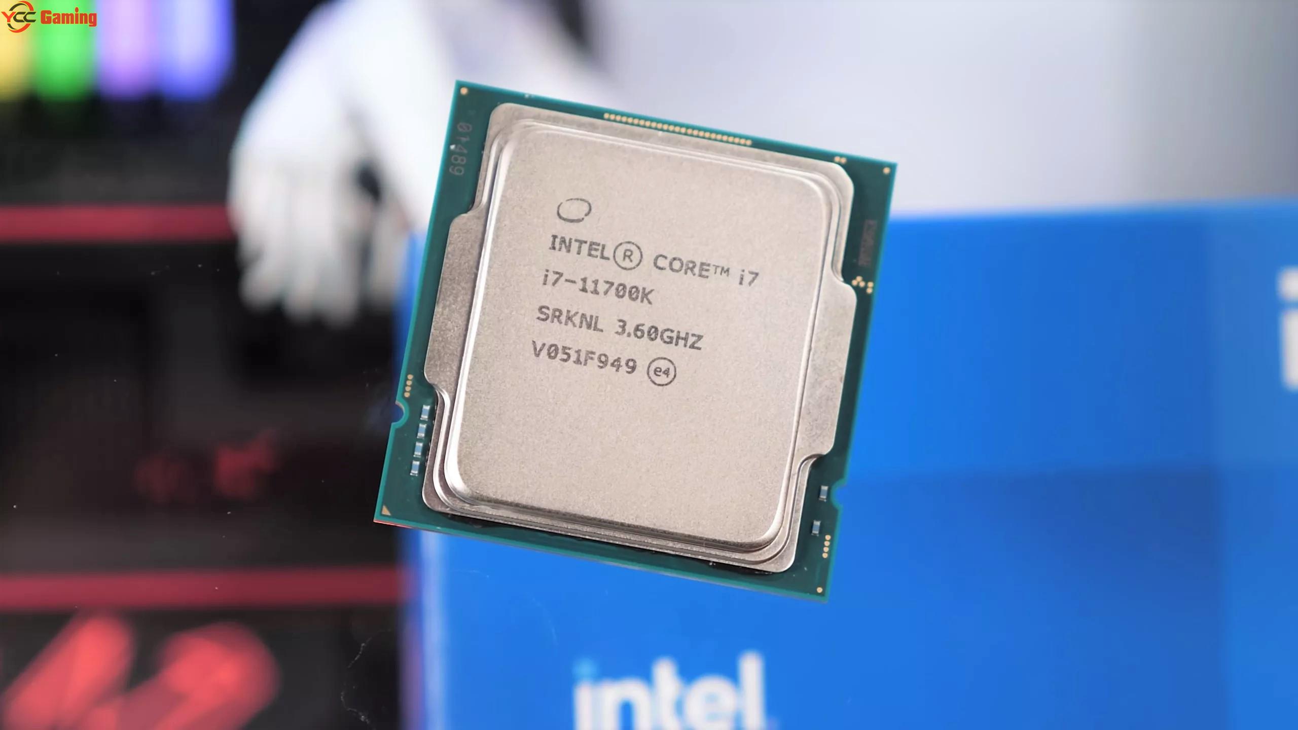 CPU Intel Core i7-11700K (3.6GHz turbo up to 5Ghz, 8 nhân 16 luồng