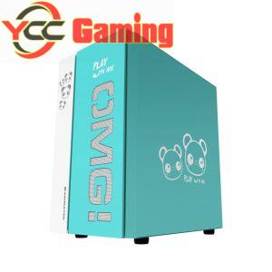 Vỏ case Xigmatek OMG AQUA (Mini Tower/Màu Xanh) EN45808