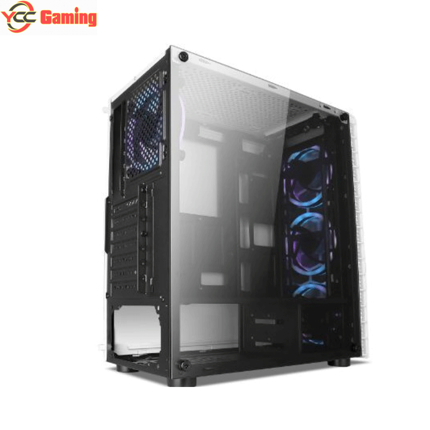 Vỏ Case Vitra POSEIDON G1 White  (Mid Tower / Màu Trắng) - Hình ảnh 2