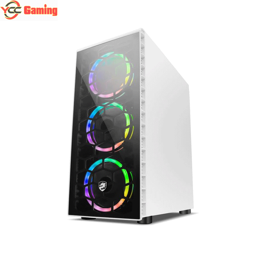 Vỏ Case Vitra POSEIDON G1 White  (Mid Tower / Màu Trắng) - Hình ảnh 3