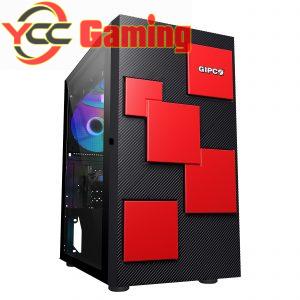 Vỏ Case Máy Tính GIPCO 5986 DG (Đỏ Đen )