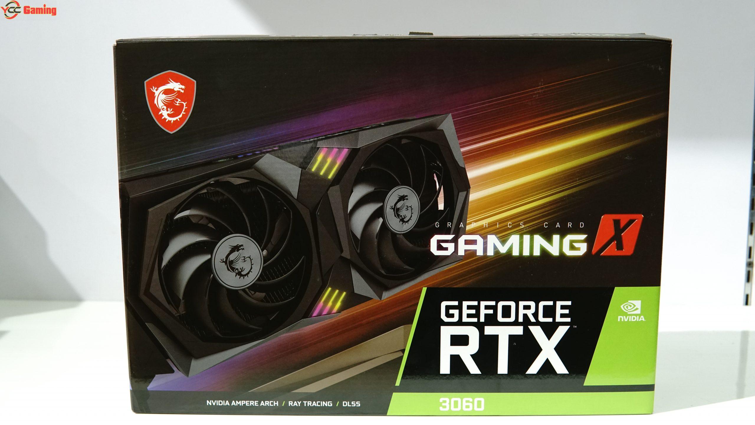 Card đồ hoạ máy tính MSI GeForce RTX 3060 GAMING X