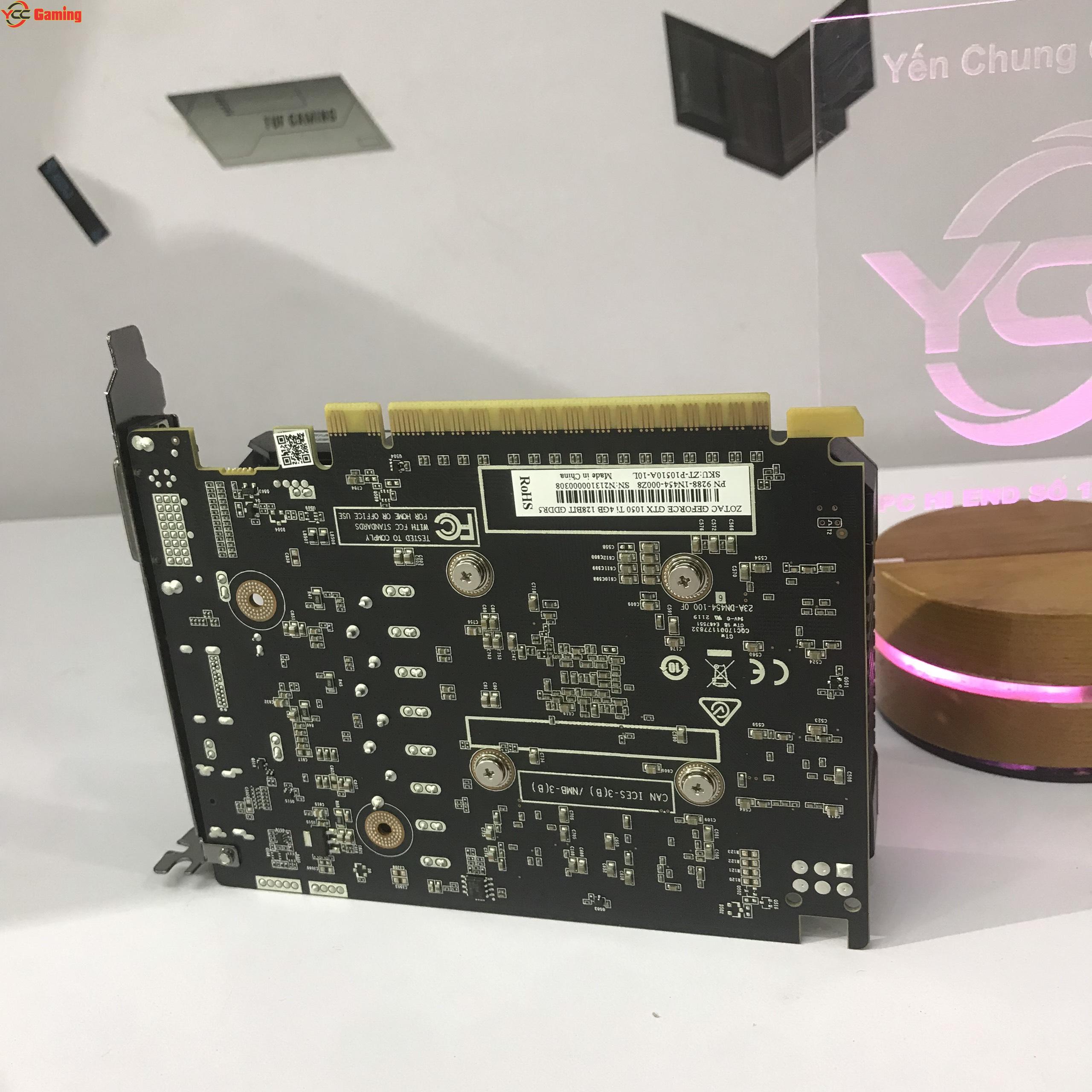 VGA Zotac GTX 1050Ti Mini 4G GDDR5 (ZT-P10510A-10L) - Ảnh 5