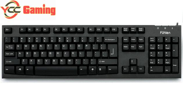 Bàn phím Fuhlen L411 USB Black