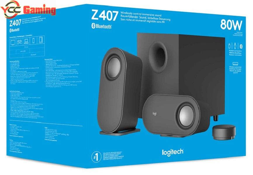 Loa vi tính không dây Logitech Z407 2.1