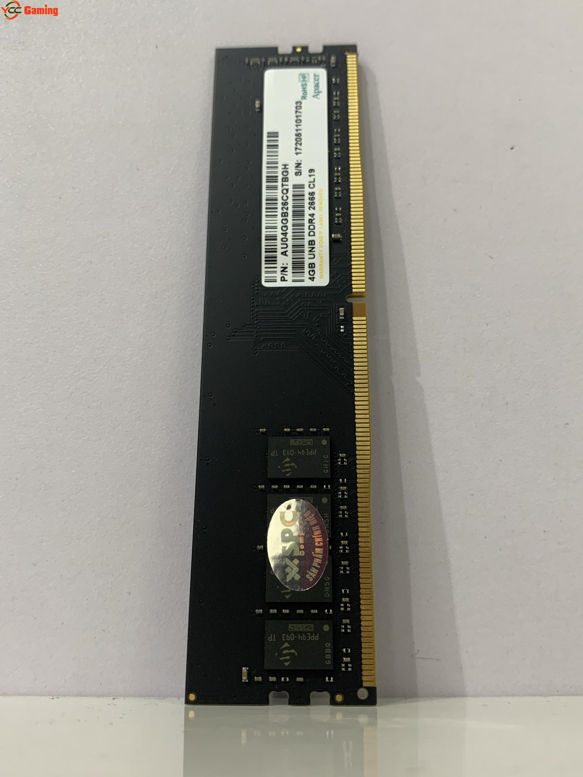 Ram PC Apacer 4GB DDR4 2666Mhz - Ảnh 2