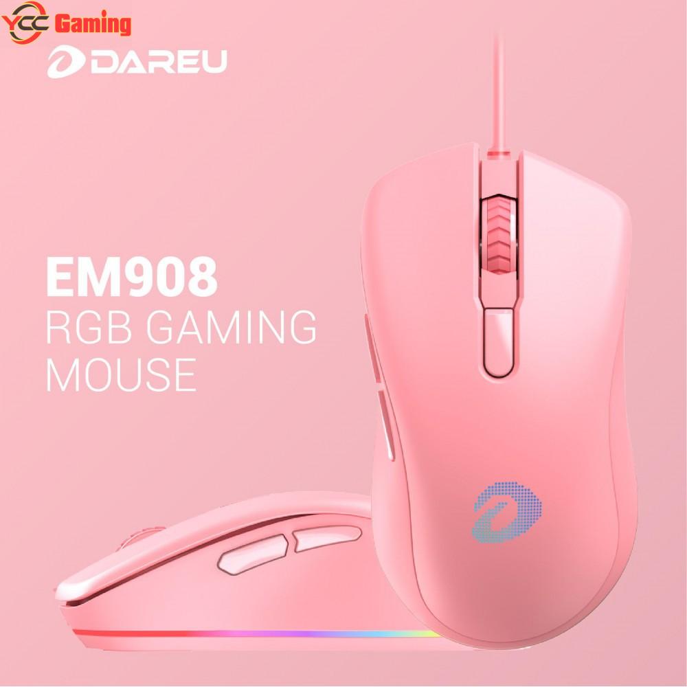 Chuột DareU EM908 Queen Pink - Ảnh 3
