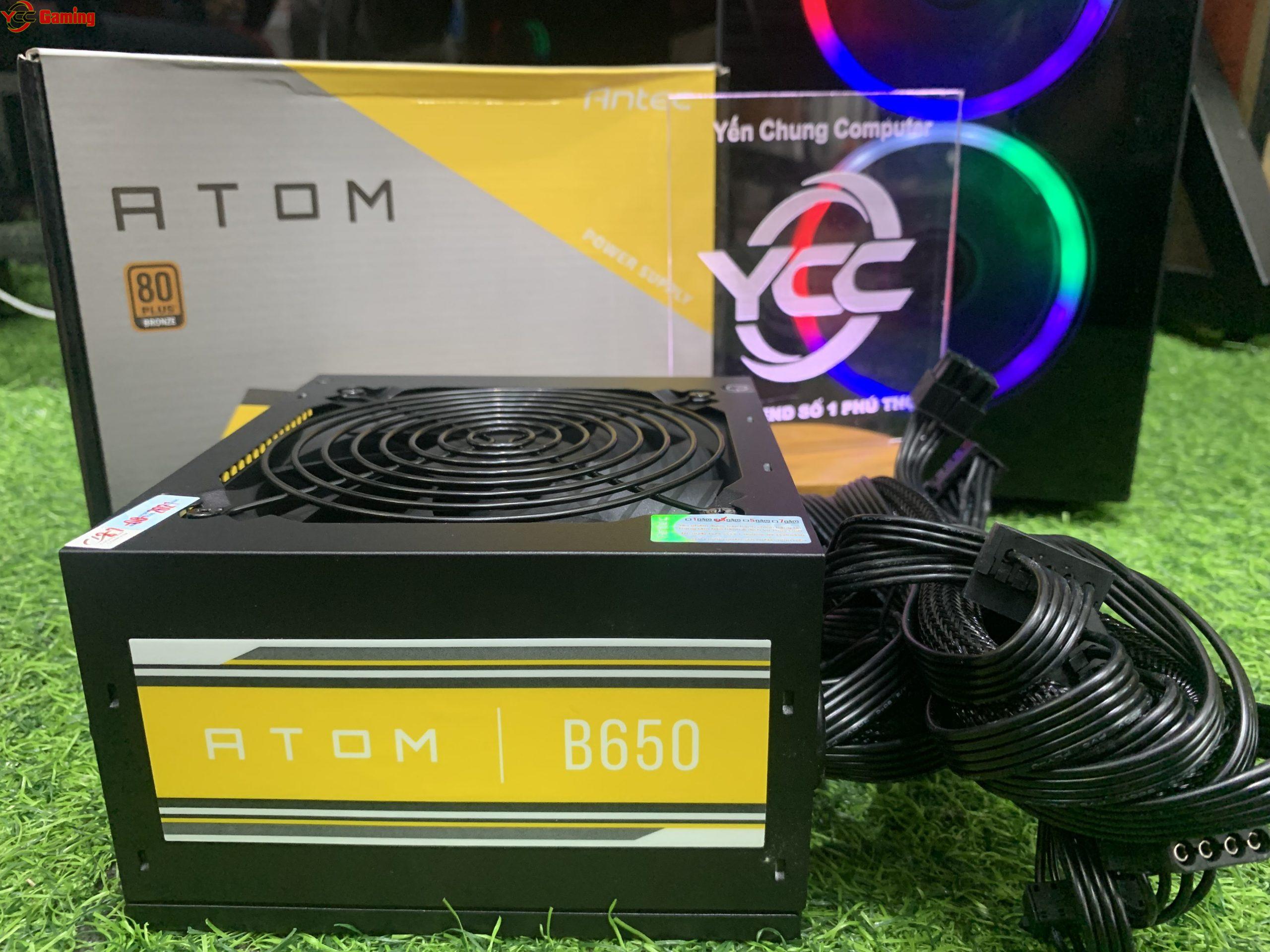 Nguồn máy tính Antec ATOM B650 - 650W 80 PLUS BRONZE - Ảnh 3