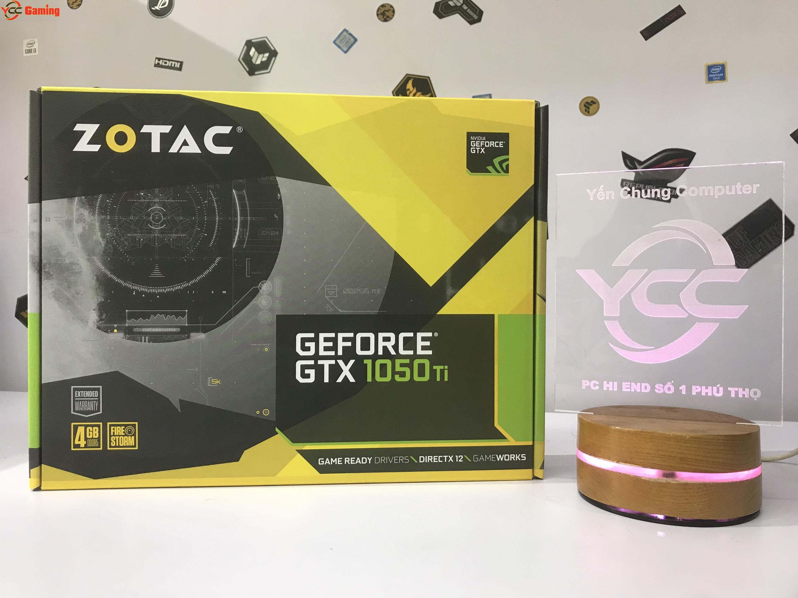 VGA Zotac GTX 1050Ti Mini 4G GDDR5 (ZT-P10510A-10L)