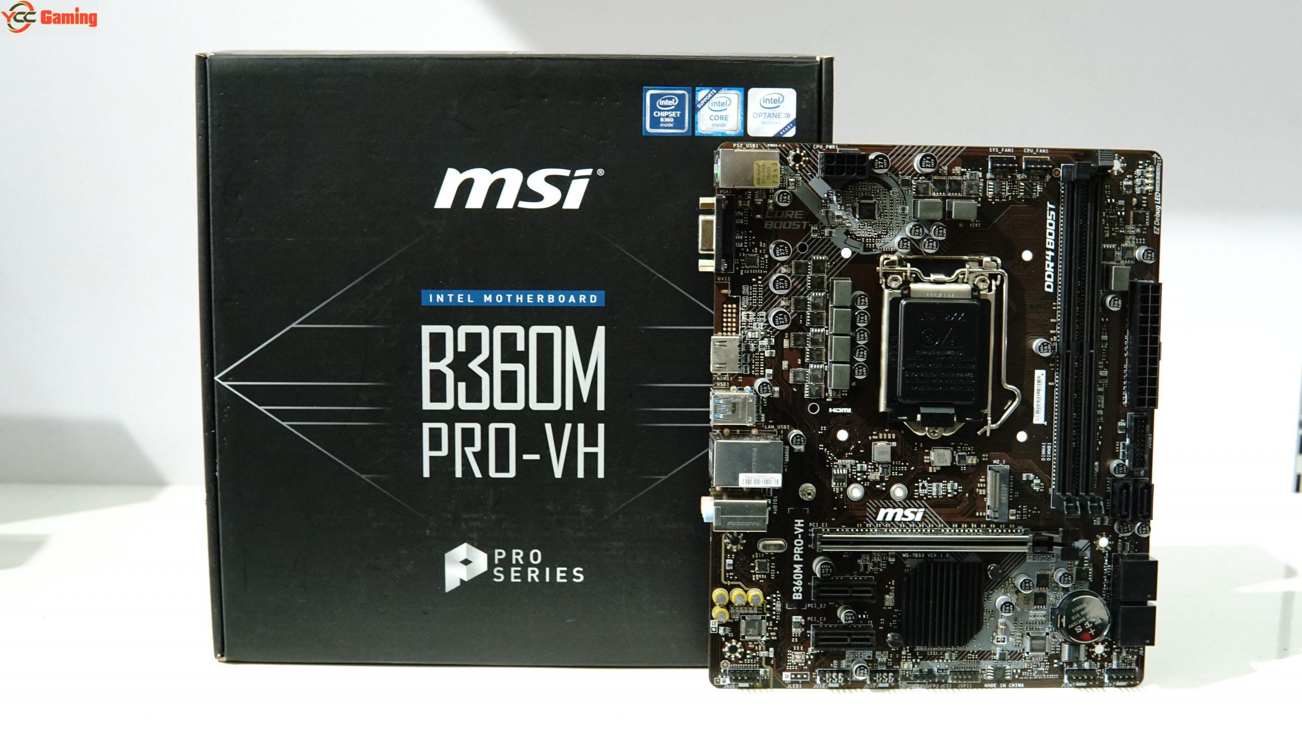 Mainboard MSI B360M PRO-VH - Ảnh 2
