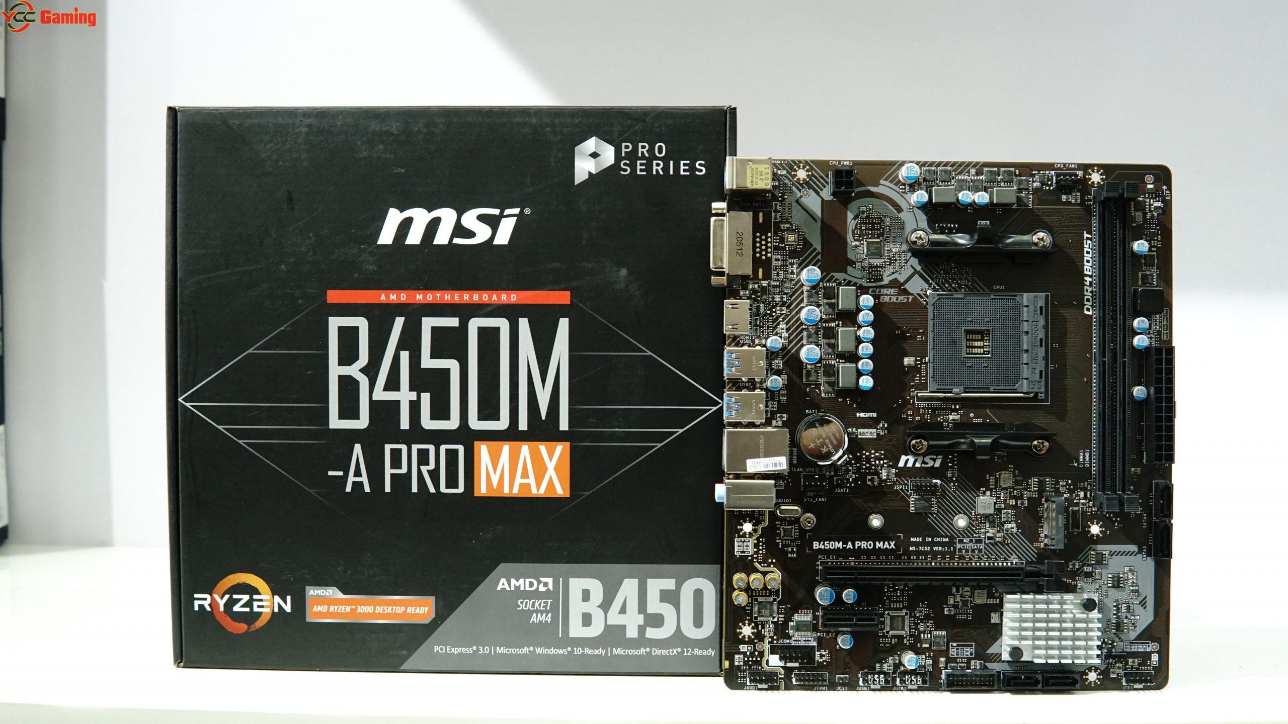 Mainboard MSI B450M-A PRO MAX