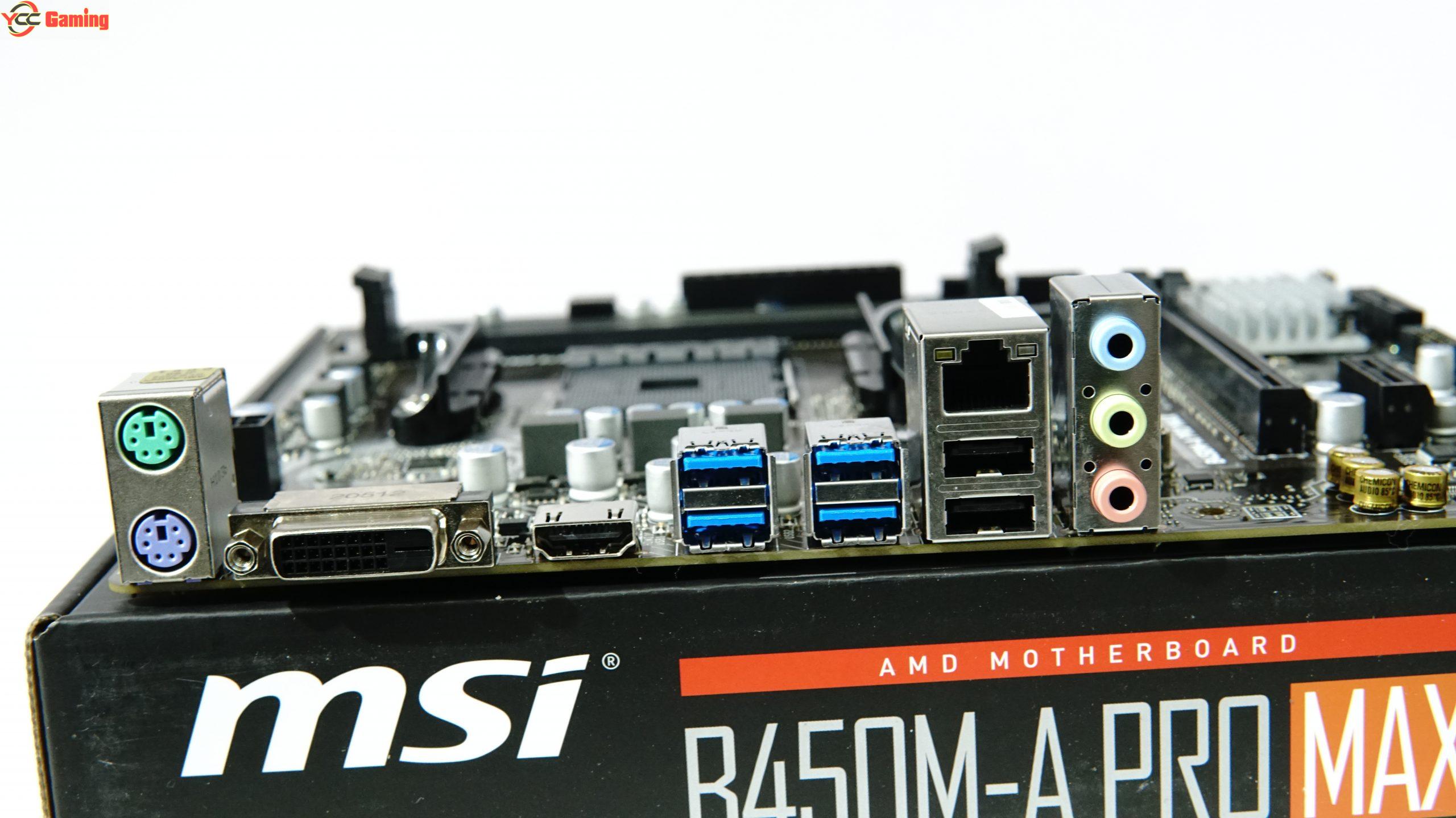 Mainboard MSI B450M-A PRO MAX - Ảnh 2
