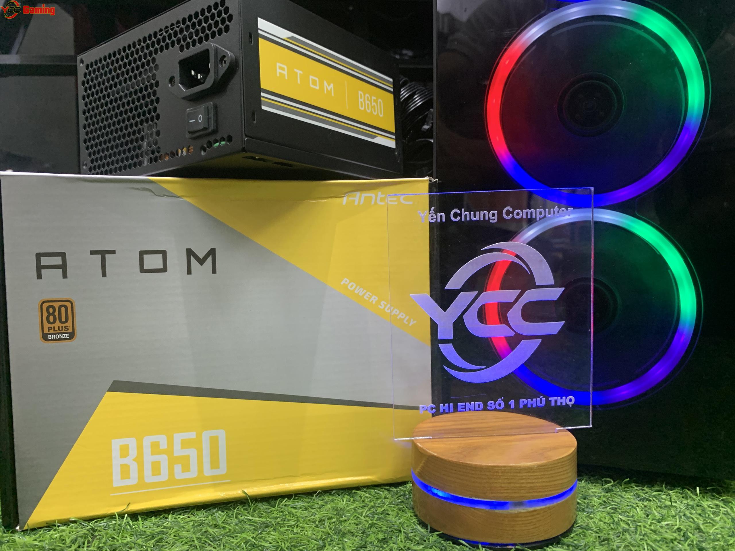 Nguồn máy tính Antec ATOM B650 - 650W 80 PLUS BRONZE - Ảnh 4