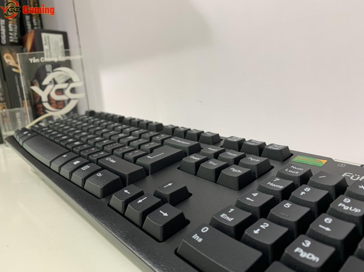 Bàn phím Fuhlen L411 USB Black - Ảnh 2