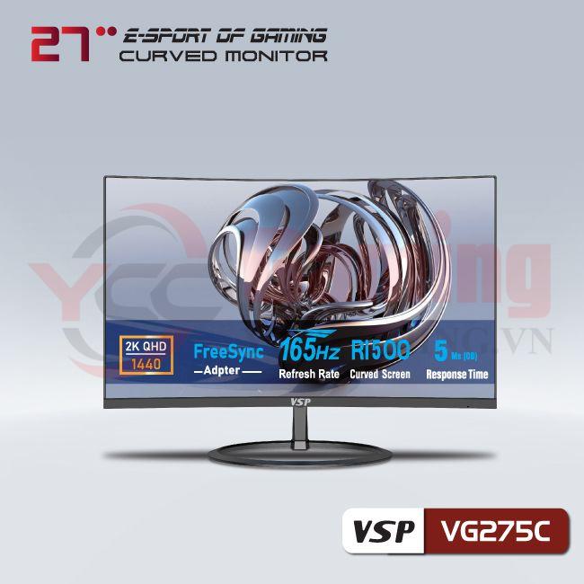MÀN HÌNH CONG VSP 27INCH 2K ESPORT GAMING VG275C