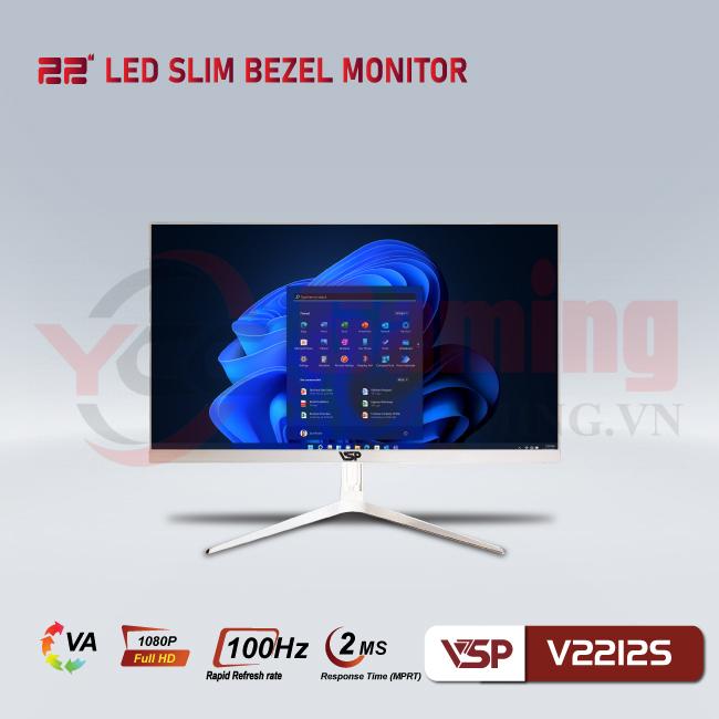MÀN HÌNH VSP VA V2212S - 100HZ - 2MS - TRẮNG