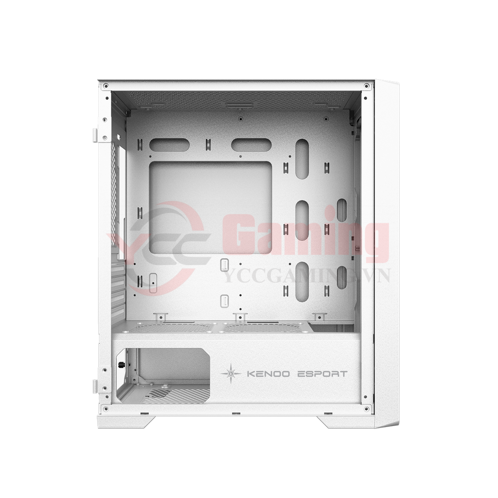 Vỏ máy tính KENOO ESPORT MK500 -3F - Mầu Trắng - Ảnh 6
