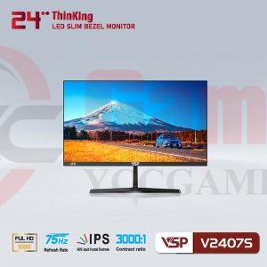 Màn hình VSP V2407S Black (23.8 inch/ FHD/ IPS/ 75Hz)