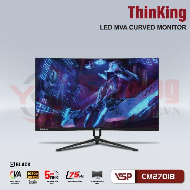 Màn hình cong LCD Thinking VSP 27" inch CM2701B - Đen