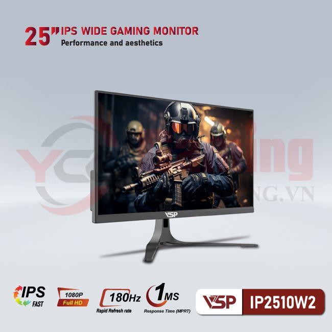 Màn hình VSP Fast IPS - IP2510W2 25 inch 180Hz 1Ms - Ảnh 2
